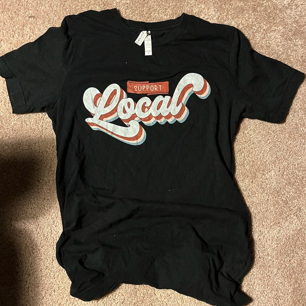 Support Local tee size medium